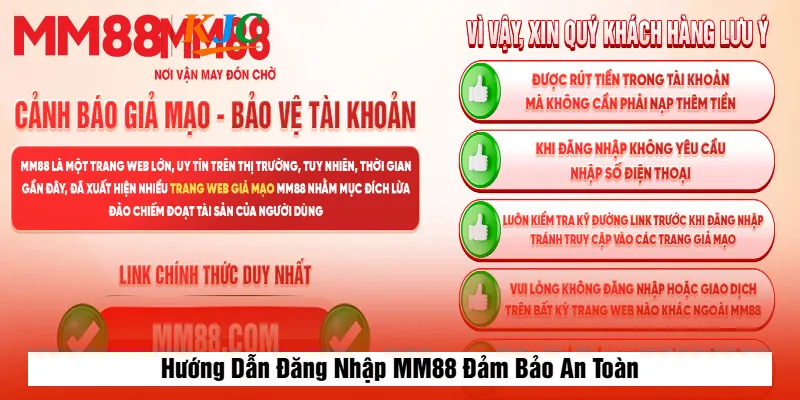 Hướng Dẫn Đăng Nhập MM88 Đảm Bảo An Toàn